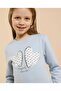 Graphic Print Sweatshirt with Crew Neck and Long Sleeves - 2