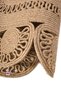 Wicker Jute Hand Knitted Bohemian Rug Oval Jute Carpet Balcony Mat - 6