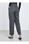 Barrel Fit Tapered Pants with Pleat Detail - 4
