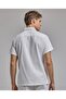 Solid Shirt with Revere Collar and Short Sleeves - 5