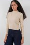 Women's Beige Half Fisherman Front Stone Body Hzl25W-Bd19221