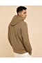 Textured Hoodie with Long Sleeves - 5