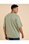 Solid T-Shirt with Crew Neck and Short Sleeves - 4
