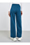 Women Typography Print Wide Leg Joggers - 4