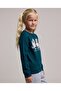 Printed Sweatshirt with Crew Neck and Long Sleeves - 2