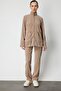 Mock Neck Textured Tracksuit Top - 4