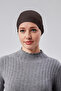 Women's Hijab Lycra Combed Cotton Seamless Non-Slip Plain Laced Bonnet - 4