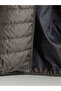 Khaki Large Size Standard Fit Hooded Men's Puffer Jacket - 7