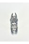 Silver Cherry Shaped 7 cm Hair Clip – Elegant and Modern Metal Hair Accessory - 5