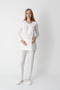 Lace Robe Maternity-Pregnant Pajama Set 3-Piece Set - 4