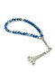 10 Pieces of 33-Bead Hajj and Umrah Gift Prayer Beads - Navy Blue - 4