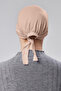 Women's Hijab Lycra Combed Cotton Seamless Non-Slip Plain Laced Bonnet - 4