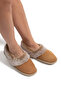 Niki Women's Plush Home Shoes Dark Beige 37/41