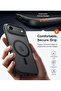 Guardian-Mag Series Case for iPhone 17 Air – Magnetic, 12FT Mil-Grade Drop Protection - Black - 3