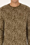 Men's Regular Fit Crew Neck Khaki Sweatshirt 50310314-Vr027 - 6