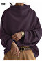New Season Wide Turtleneck Modal Blouse Women's Long Sleeve Stylish Model - 3