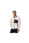 Fast Trek Overlay Hooded Full Zip Men's Outdoor Fleece Jacket 2135701278 Beige