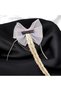 Kuromi Hair Clip with Pen and Ribbon, Long Hair Clip - 2