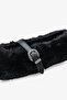 Zayra Women's Buckled Ballerinas - Black - 3