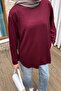 Basic Sweat Claret Red - 3