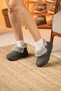 Women's Suede Fur Orthopedic Shoes Ss001-0378 Smoked - 6