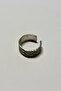 Cross Weave Textured Special Design Masculine Adjustable Men's Ring - 5