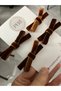 “Velvet Mini Bow Hair Clip Set of 4 |   Economic Package |   Special Design”