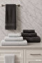 6 Piece Thin Summer Bath Towel Set 70X140 cm Serenio