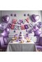 25-Piece Birthday Set Giant Size Compatible with Air and Helium Happy Birthday Pump Included