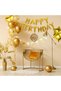 25-Piece Birthday Set Giant Size Compatible with Air and Helium Happy Birthday Pump Included - 2