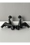 Wheeled Coffee Table Leg Smart Coffee Table Leg, Magic Coffee Table Leg Black 4 Pieces 360 Degree 16 cm - 2