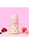 Flip Top Spill Proof Sippy Cup, PPSU, BPA Free, 6 oz, Stage 2 Straw (Cherry) - 2