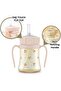 Flip Top Spill Proof Sippy Cup, PPSU, BPA Free, 6 oz, Stage 2 Straw (Cherry) - 6