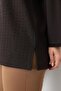 Women's Square Stone Blouse Brown 30431 - 6