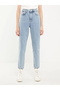 Çnr Mom Fit Jeans Denim Jeans High Waist Trousers Boyfriend New Hsn - 3