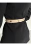 Suede Square Buckle Women's Trouser Belt with Star Accessories, Coat Belt, Shirt Belt - 2