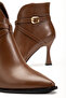 Taba Genuine Leather Boots with Fuspet Soles, Calypso Heel, Pointed Toe, Stylish, Comfortable and Relaxing - 4