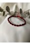 Spiral Macrame Braided Rope Christmas Bracelet,Water Resistant,Adjustable Handmade Bracelet - 3