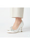 23 Stone Bow Heeled Bridal Shoes - 2
