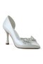 23 Stone Bow Heeled Bridal Shoes