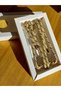 iPhone 14 Pro Max Phone Strap Satin Cord Strap Phone Case - Cream Gold Color - 3