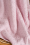 Toffy Powder Pink Ivy Knitted Acrylic Single Baby Kids Blanket 100X100 - 2
