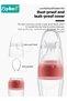 3 Pieces Baby Food Feeder, Silicone Baby Feeding Spoon with Standing Base for Infants Dispensing and - 7