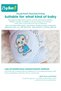 4 Pairs Baby Knee Pads for Crawling, Anti-Slip Product to Protect Infants & Toddlers Knees, Elbows a - 6