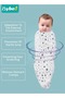 6 PCS Baby Swaddle Blanket Wrap Cap Set Newborn Infant Sleep Sack With Caps 100% Breathable Cotton 0 - 5