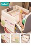 Kids Travel Tray for Car, Car Seat Tray, Road Trip Essentials, Carseat Table with Mesh Pockets, Car Desk Organizer, Car Accessories, Foldable and Waterproof