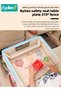 Kids Travel Tray for Car, Car Seat Tray, Road Trip Essentials, Carseat Table with Mesh Pockets, Car Desk Organizer, Car Accessories, Foldable and Waterproof - 6