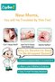 6 PCS Baby Swaddle Blanket Wrap Cap Set Newborn Infant Sleep Sack With Caps 100% Breathable Cotton 0 - 3