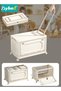 Baby Toy Storage Box With Wheels and Removable Lid and Handle, Children's Toys and Cloth Storage Bin, Organizer, Basket, Trunk for Kids Boys and Girls, Toddlers and Baby Nursery Room, Enough Capacity.