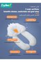 Baby Newborn Nursing Sleeping Pillow Anti-Startle Toddler Boys and Girls Comfortable Lightweight Sha - 3